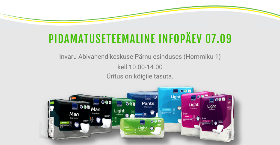 Pidamatuseteemaline infopäev Invaru Pärnu esinduses